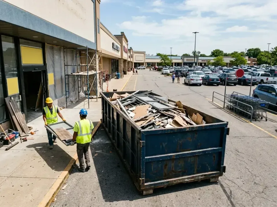 retail-store-renovation-debris-003 — frequently asked questions, Roll-off Dumpster Rentals in Pingree Grove, IL
